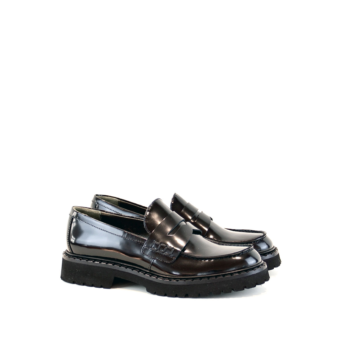 Laura Bellariva Pennyloafer schwarz