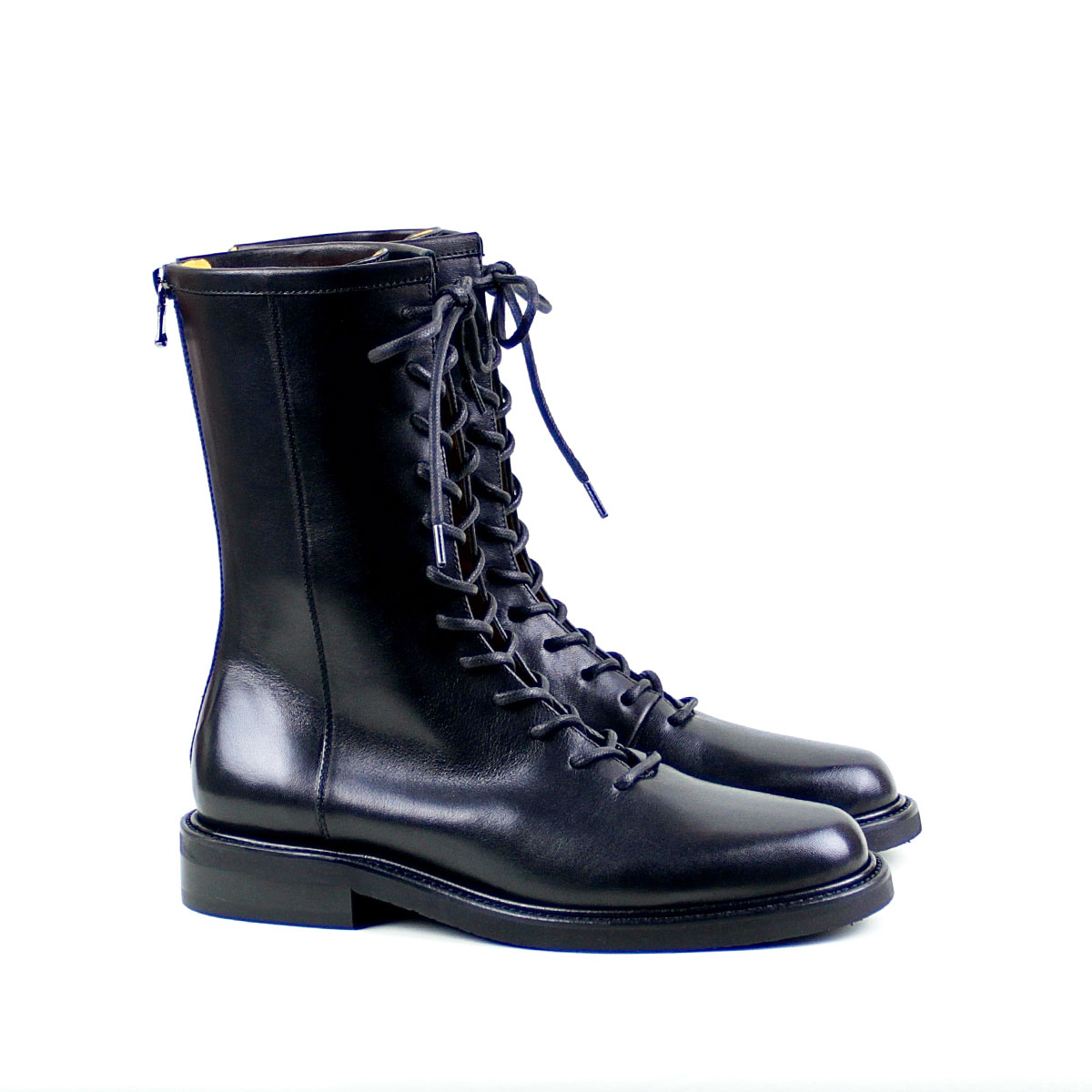 Mara Bini Schnürstiefelette schwarz