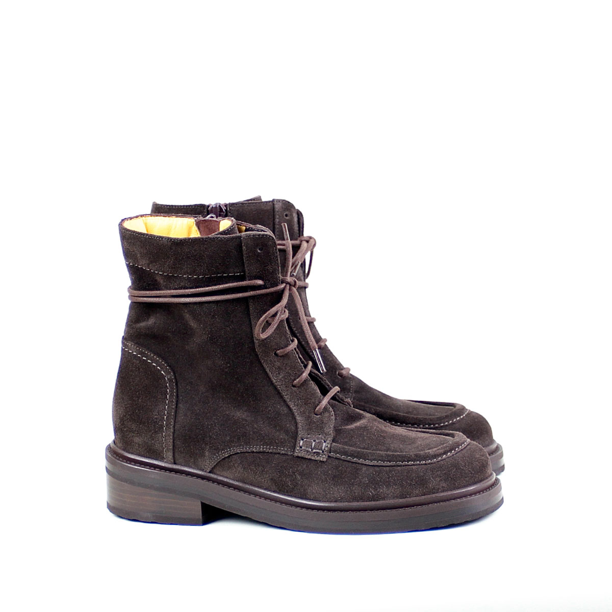 Truman's Schnürstiefelette braun
