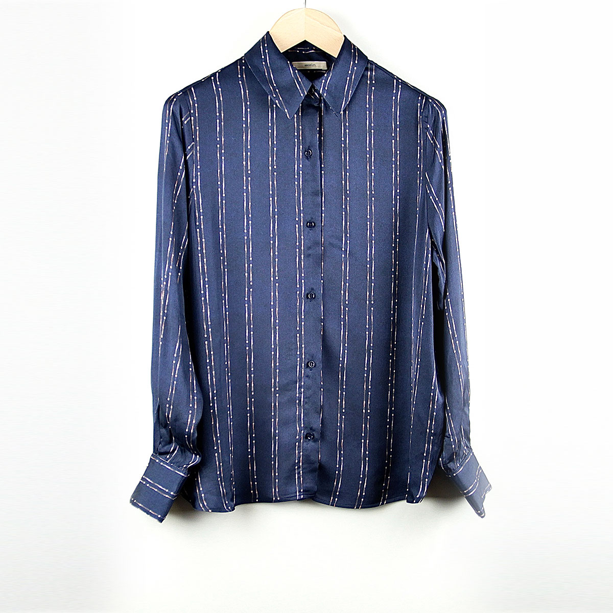 Sessùn Bluse blau mit Streifen